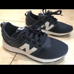Kids New Balance Navy Blue 247 Running Sneakers